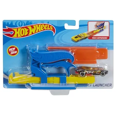 Hot Wheels Hw Lancador Basico Com Carro Mattel - 1 (UM) ITEM SORTIDO SEM OPÇÃO DE ESCOLHA