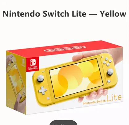 Nintendo Switch Lite Game Console - Amarelo