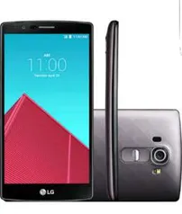 [SOU BARATO] Smartphone LG G4 Desbloqueado Claro Android 5.0 Tela 5.5'' 32GB 4G Wi-Fi Câmera 16MP - Titânio (44% OFF)