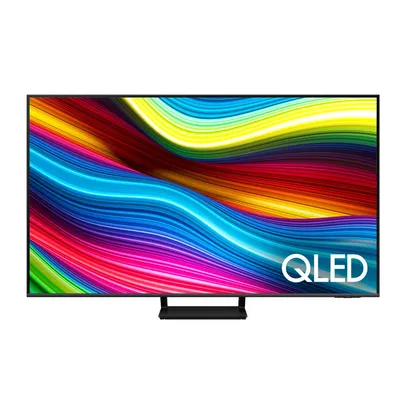 Samsung Smart TV 55& QLED 4K Q70C 2023, Modo Game, Som em Movimento, Tela sem limites, Design slim