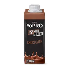  [APP] YoPRO Bebida Láctea UHT, Chocolate, 15g de ptn, 250ml 