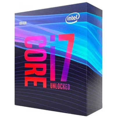 Processador Intel Core i7 9700F 3.00GHz (4.70GHz Turbo), 9ª Geração, 8-Core 8-Thread | R$ 1460