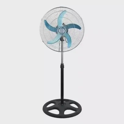 Ventilador Coluna Turbo Metal 5 Pás 50 cmC/p Pedestal 220V 75W