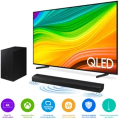 [APP] COMBO: Samsung Smart TV 50 QLED 4K 50Q60D 2024 + SoundbarHW-B550/ZD