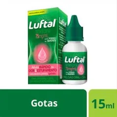 Luftal Gotas Sabor Cereja 75mg/mL 15mL - R$11