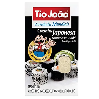 Arroz Sasanishiki Tio João Variedades Mundiais - 1kg