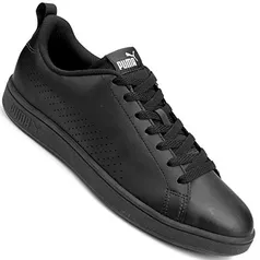 Tênis, Puma, Puma Smash Ace, Preto/ Branco, 34