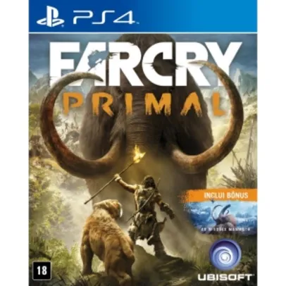 Jogo Far Cry Primal - Limited Edition - PS4 / R$ 70,31 Boleto ou R$79,90 2x sem juros