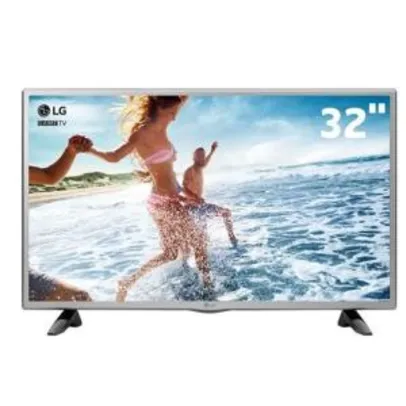 TV LED 32" HD LG 32LF510B com Time Machine Ready, Game TV, Entrada HDM por R$ 579