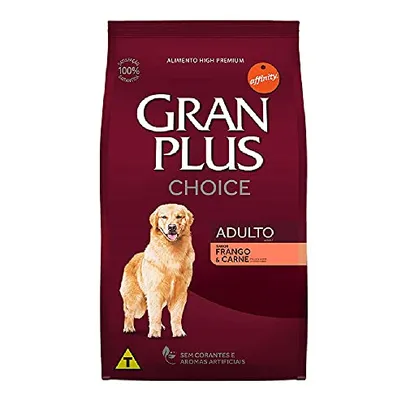 Ração Gran Plus Choice Cães Adultos Frango Carne 15kg