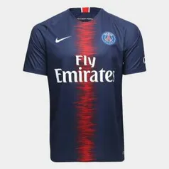 Camisa Paris Saint-Germain Home 18/19 s/n° - Torcedor [PERSONALIZAÇÃO GRÁTIS]