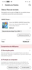 541.67R$ 41% de desconto|Honor X6s 128GB / 4GB RAM Versão Global Duas Cores | Envio do Brasil | Smartphone 4G| |   - AliExpress