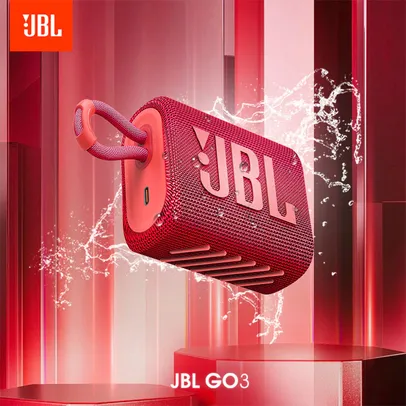 [Novos usuários] Alto falante JBL GO 3 | R$198