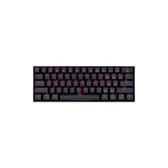 Teclado Mecânico Redragon K630 Dragonborn Simples Cor Brown Switch Usa Preto