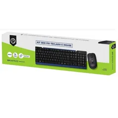 Teclado S/ Fio C/mouse Bpc 5271/17 Brazil Pc