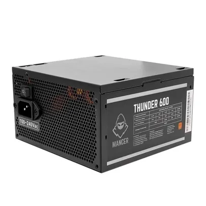 [1ª COMPRA] Fonte Mancer Thunder 600W 80 Plus Bronze | R$ 260