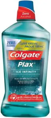 Saindo por R$ 16: [Frete Prime] Enxaguante Bucal Colgate Plax Ice Infinity 1000ml | R$16 | Pelando