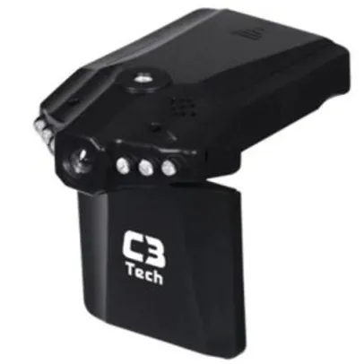 Câmera e Filmadora Veicular HD com Visão Noturna CV303 - C3 Tech R$ 117