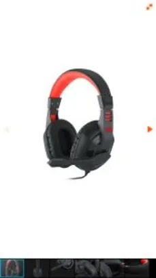 Headset Redragon Ares, Estéreo, H120