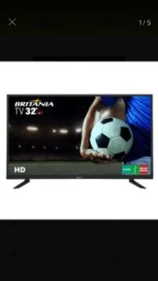 Tv Britânia 32 Led Btv32d12d | R$789