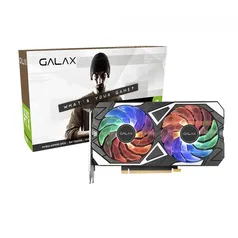 Placa de Vídeo Galax NVIDIA GeForce RTX 3050 EX (1-Click OC), LHR, 8GB, GDDR6, DLSS, Ray Tracing