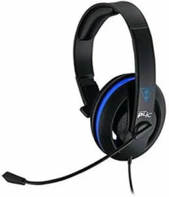 Headset P4C - Preto/Azul - PlayStation 4 R$70