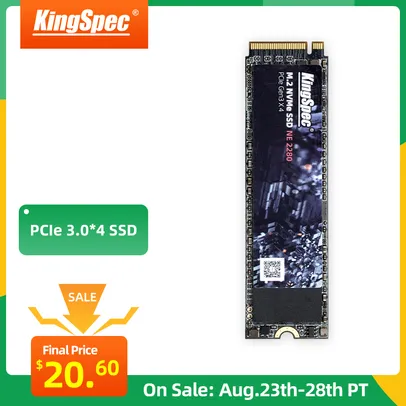 [Novos Usuários] SSD M.2 NVME King Spec 512gb