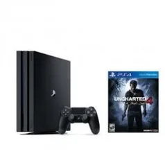 Console Playstation 4 PS4 PRO 1TB / Jogo Uncharted - Sony - R$1899