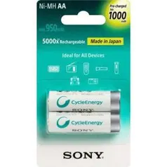 Pilha Recarregável Aa Com 2 1000mah Nimh Nh-Aa-B2rn Sony

 R$ 15,70