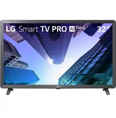 Smart TV LG 32" LED HD Wi-Fi 2 HDMI 1 USB 32LQ621CBSB.AWZ