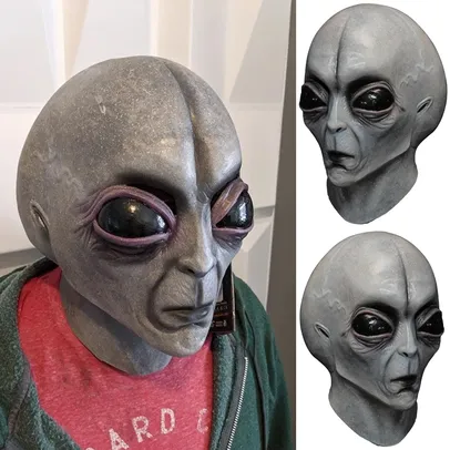 [Primeira Compra] Máscara Cosplay ET Horror Máscaras De Látex 