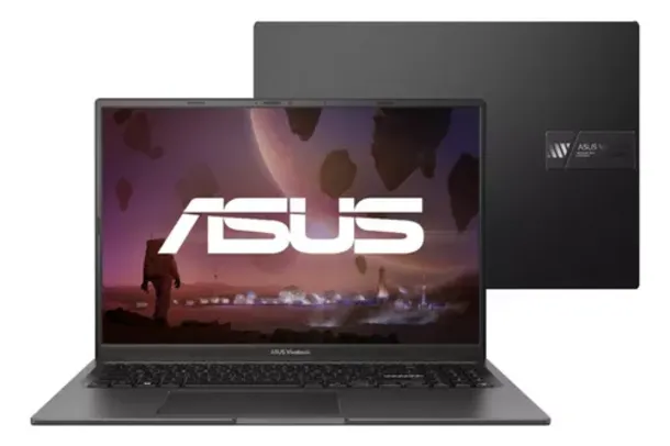 [Cartão MP]Notebook Gamer Asus Vivobook 16x K3605ZF RTX 2050 Intel Core I5 12500H 8Gb Ram 512Gb SSSD Linux KeepOs Tela IPS FHD 120Hz 16'' 