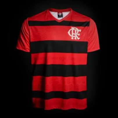Camisa Flamengo 1995 n° 10 - Edição Limitada Masculina - Vermelho e Preto. OTO PATAMAR R$ 69