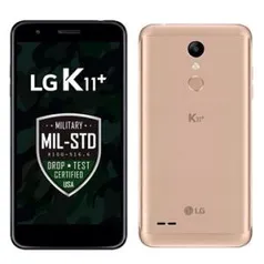 Smartphone LG K11+, Dual Chip, Dourado, Tela 5.3", 4G+WiFi, Android 7.1, 13MP, 32GB - R$499