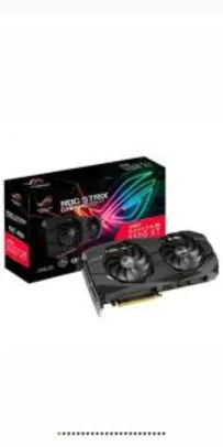 Placa de Vídeo Asus ROG Strix AMD RX 5500 XT OC Gaming, 8G, GDDR6 - R$1350