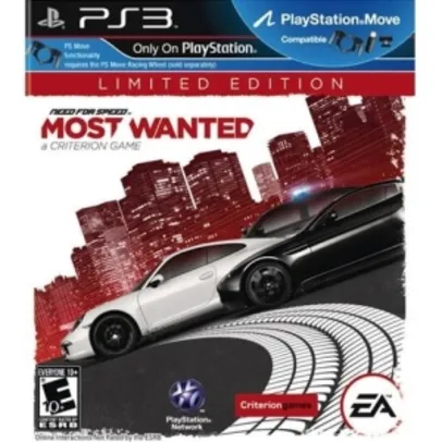 Need For Speed Most Wanted Limited Edition (PS3) - R$68