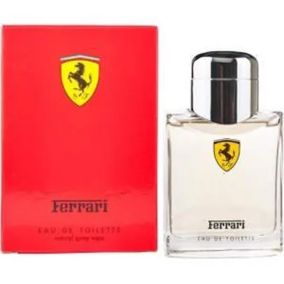 [SOU BARATO] Perfume Ferrari Red Masculino Eau de Toilette 75ml - R$ 80,91 com o cupom MEGA10