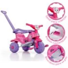 Triciclo Infantil Tico Tico Pets Rosa