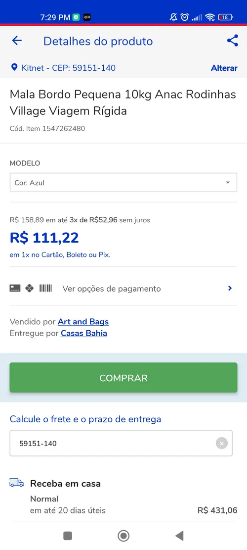 Imagen na descrição da promoção