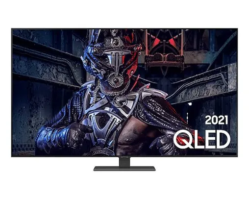 Smart TV 4K Samsung QLED 55" com Modo Game, Alexa Built in e Wi-Fi - 55Q80AA