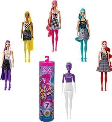 Barbie Fashionista Color Reveal Monocromática