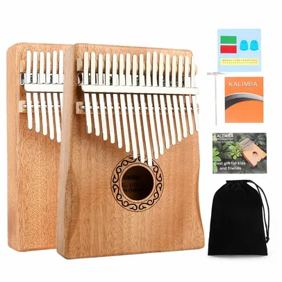 Kalimba 17/21 Teclas de Madeira