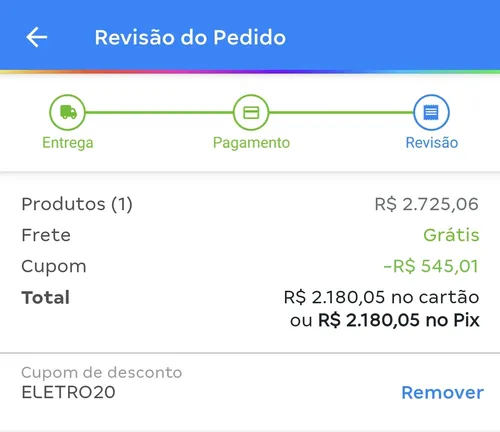 Imagen na descrição da promoção