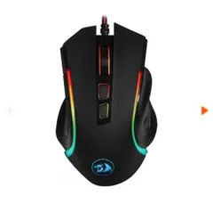 Mouse Redragon Gamer Griffin M607 RGB, 7200 DPI, 6 Botões, Black | R$99