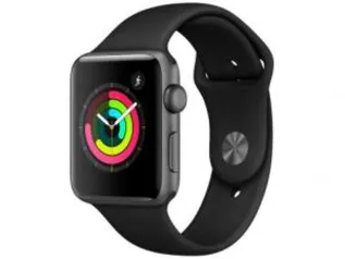 Apple Watch Series 3 42mm GPS Integrado - Wi-Fi Bluetooth Pulseira Esportiva 8GB