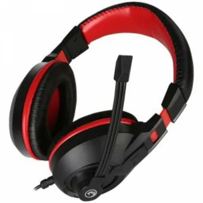 Headset Gamer Marvo Scorpion H8321 Preto/Vermelho | R$ 50