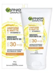 Hidratante Facial Efeito Matte Fps30 Garnier Uniform&Matte, 40G | R$ 20