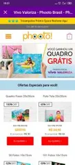 Quadro 20x30 personalizável Grátis - Vivo Valoriza