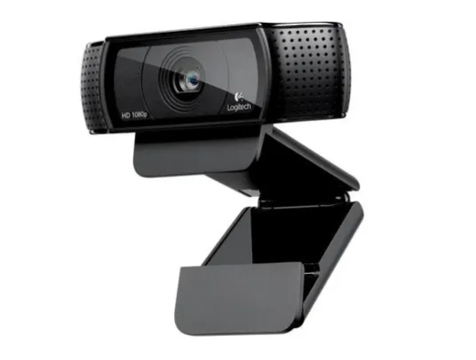 WebCam Logitech C920 Pro Full HD para Chamadas e Gravações em Video Widescreen 1080p - 960-000764