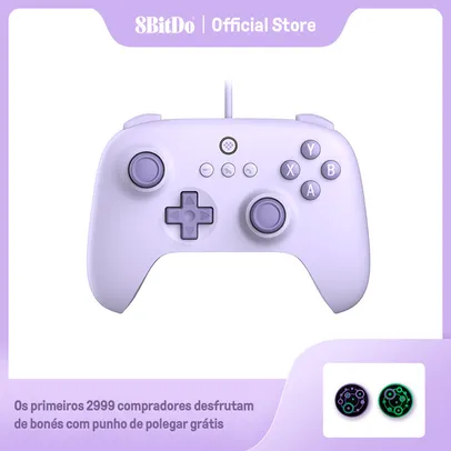 Controle 8Bitdo Ultimate C - Com Fio Compatível com PC, Android, Raspberry Pi, Steam Deck 